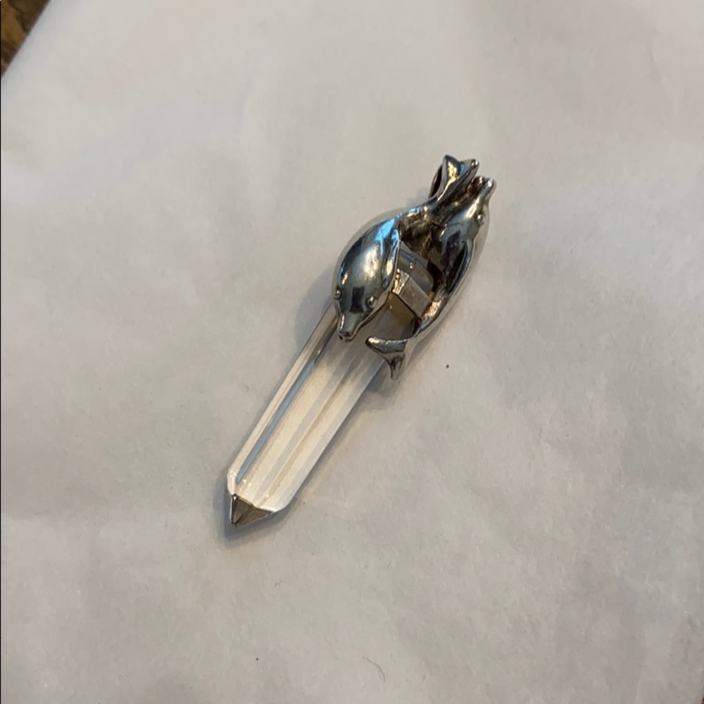 Unique dolphin crystal